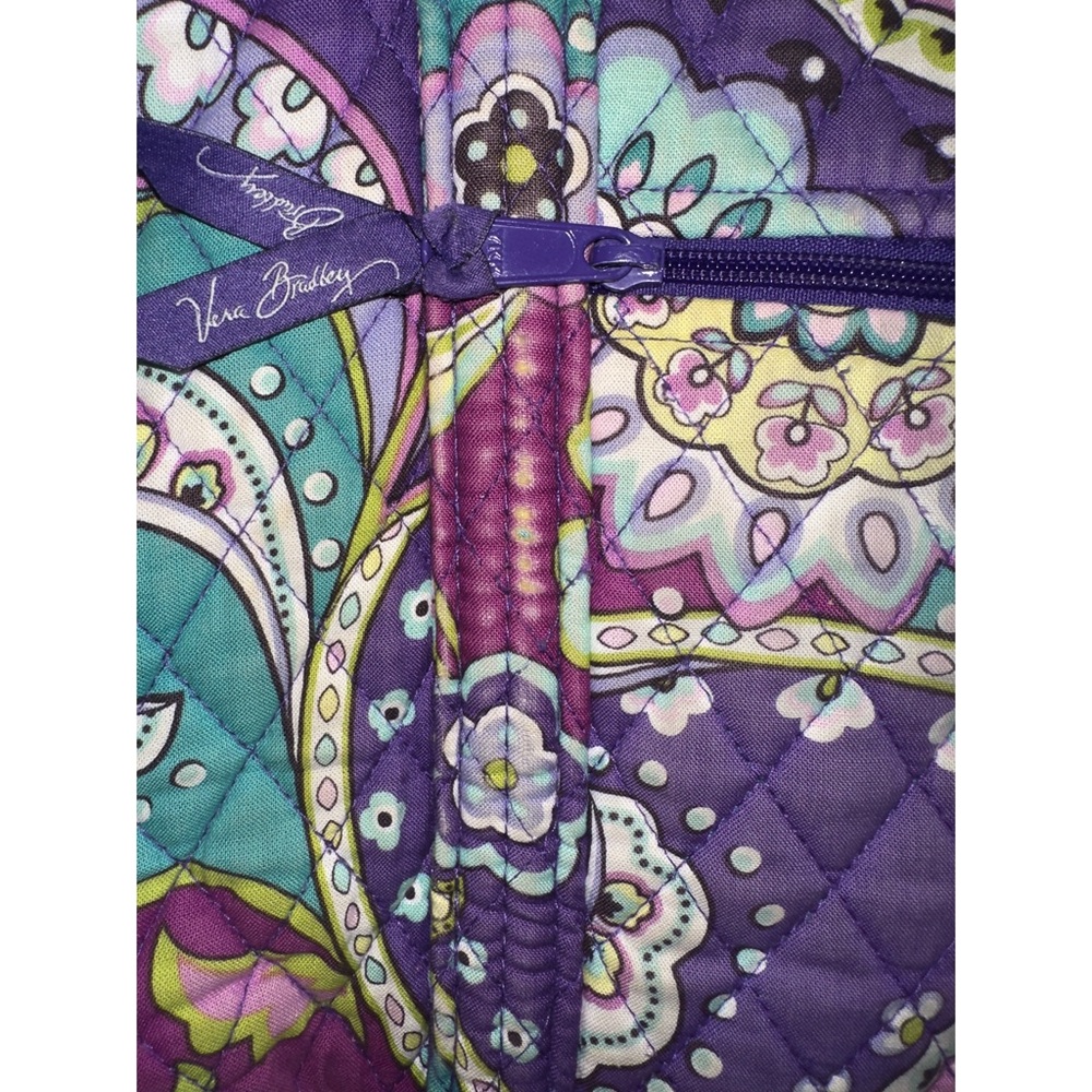 Vera Bradley Heather Paisley Print Tote Bag, Zip ID Case, and Coin Purse - Picture 16 of 16